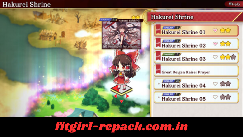 Touhou Danmaku Kagura Phantasia Lost free download